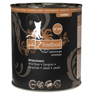 Catz Finefood Purrrr N.109 Dzik puszka 800g