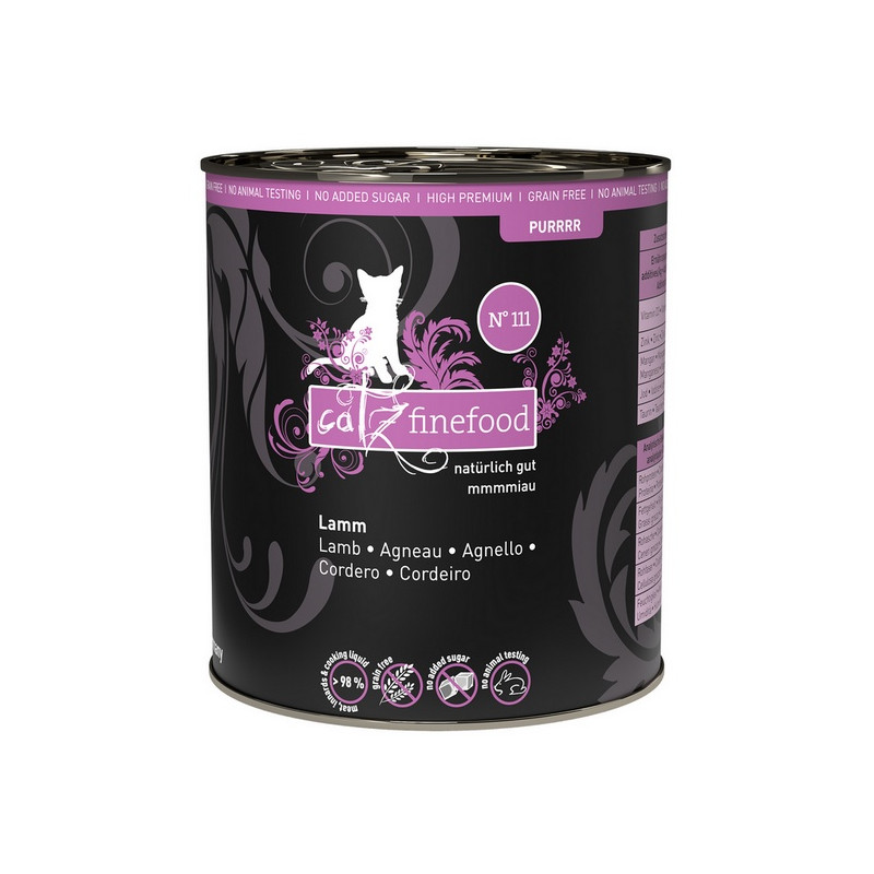 Catz Finefood Purrrr N.111 Jagnięcina puszka 800g