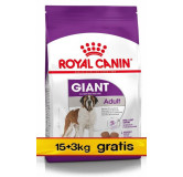 Royal Canin Giant Adult karma sucha dla psów dorosłych, od 18/24 miesiąca życia, ras olbrzymich PROMOCJA 18kg (15+3kg)