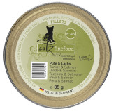 Catz Finefood Filety N.405 Indyk/Łosoś tacka 85g