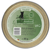 Catz Finefood Filety N.415 Kurczak/Kangur tacka 85g