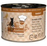 Catz Finefood Ragout N.609 Wieprzowina i Cielęcina puszka 190g