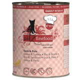 Catz Finefood Ragout N.603 Gęś i Indyk puszka 380g