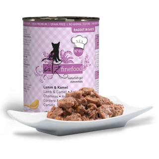 Catz Finefood Ragout N.611 Jagnięcina i Wielbłąd puszka 380g