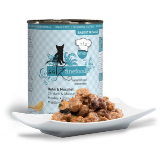 Catz Finefood Ragout N.613 Kurczak i Omułek puszka 380g