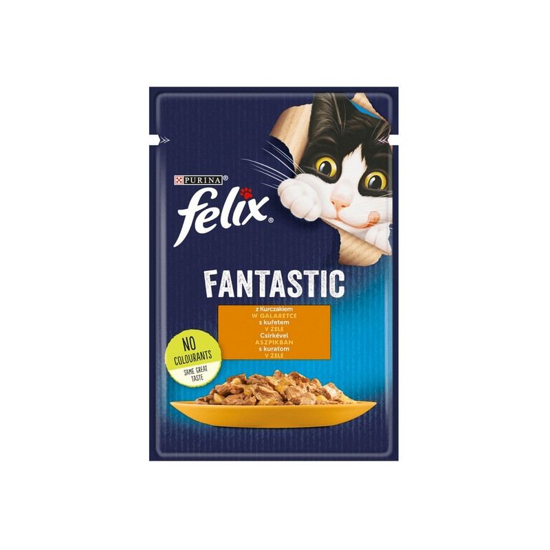 Felix Fantastic Kurczak w galaretce saszetka 85g