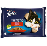 Felix Fantastic Wybór Mięs (królik+jagnięcina) w galaretce saszetka 4x85g