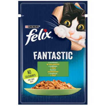 Felix Fantastic Królik w galaretce saszetka 85g