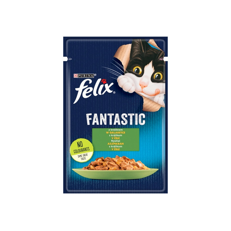 Felix Fantastic Królik w galaretce saszetka 85g