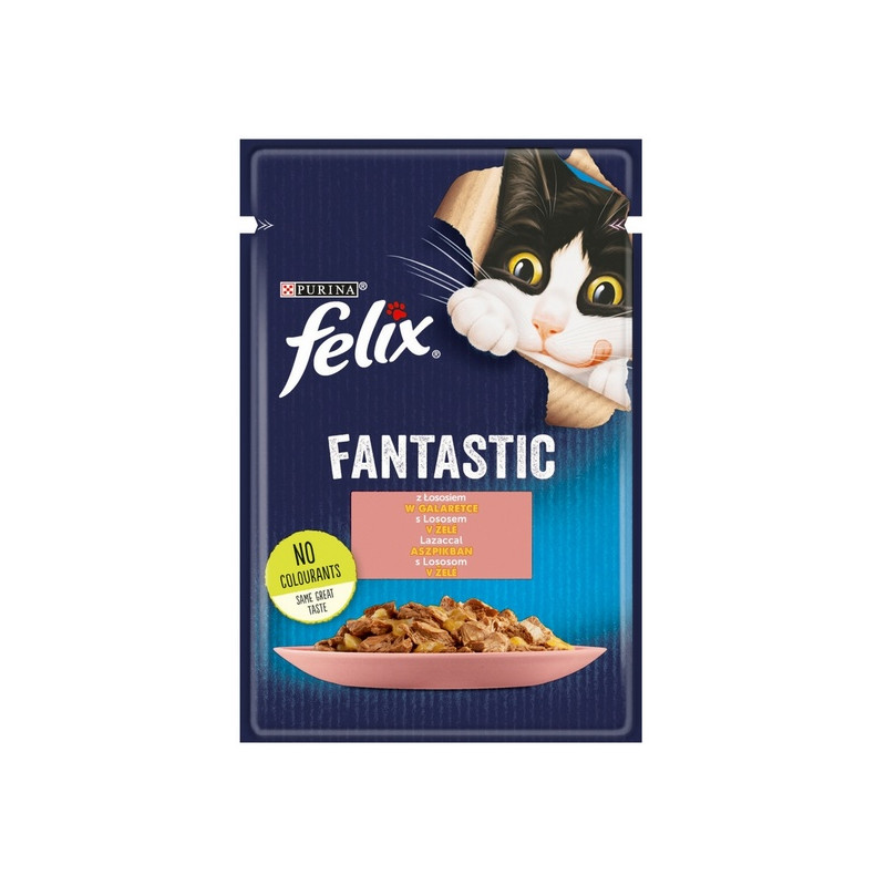 Felix Fantastic Łosoś w galaretce saszetka 85g