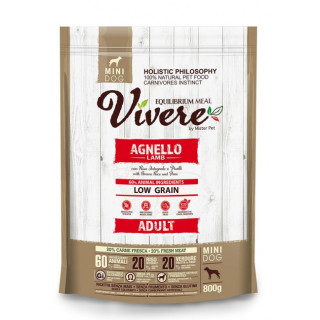 Vivere Dog Mini Adult Lamb 800g