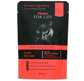 Fitmin Cat For Life Adult Beef saszetka 85g