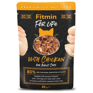 Fitmin Cat For Life Adult Chicken saszetka 85g