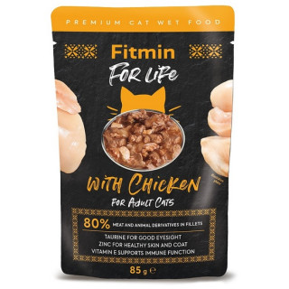 Fitmin Cat For Life Adult Chicken saszetka 85g