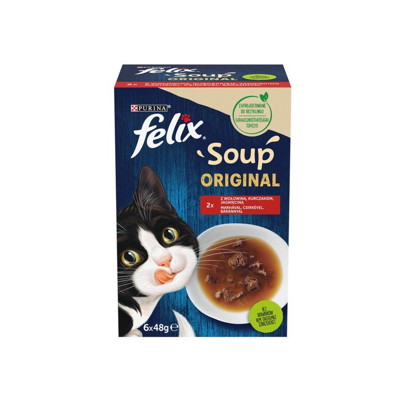 Felix Soup Original Wiejskie Smaki zestaw zup 6x48g