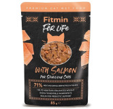 Fitmin Cat For Life Adult Sterilised Salmon saszetka 85g