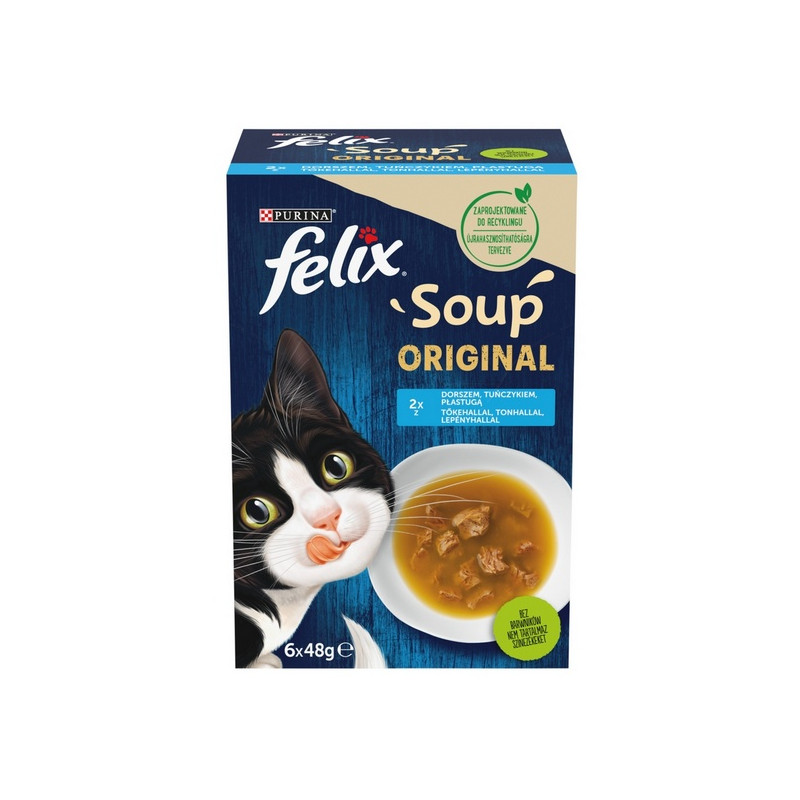 Felix Soup Original Rybne Smaki zestaw zup 6x48g