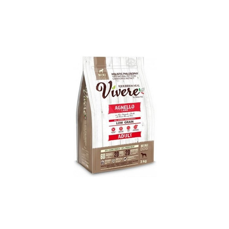 Vivere Dog Mini Adult Lamb 3kg