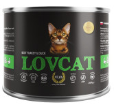 Lovcat Best Turkey & Duck puszka 200g