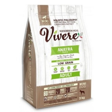 Vivere Dog Mini Adult Duck 3kg