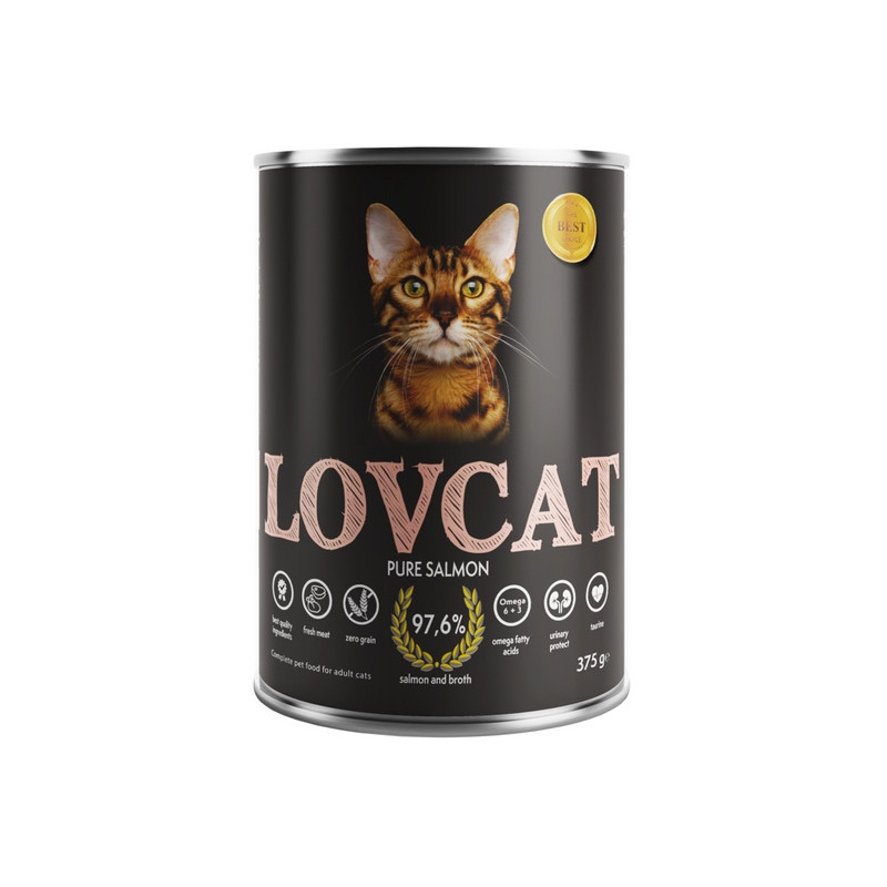 Lovcat Pure Salmon puszka 375g