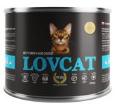 Lovcat Best Turkey & Goose puszka 200g