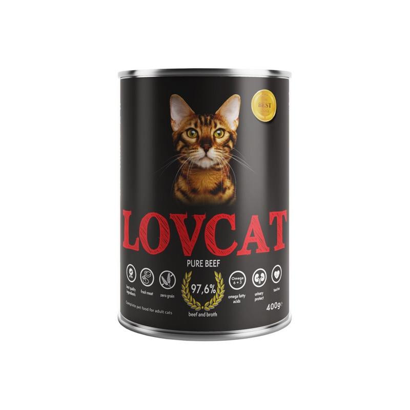 Lovcat Pure Beef puszka 400g