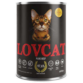 Lovcat Pure Beef puszka 400g