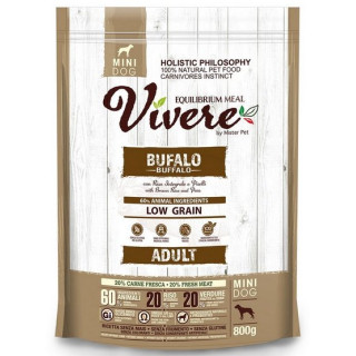 Vivere Dog Mini Adult Buffalo 800g