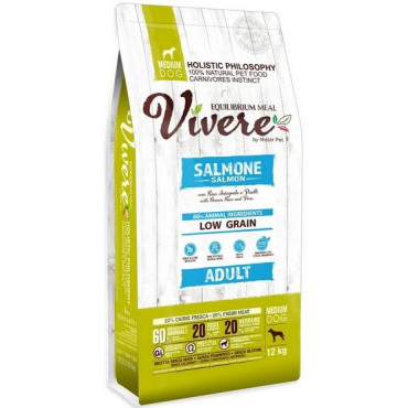 Vivere Dog Medium Adult Salmon 12kg