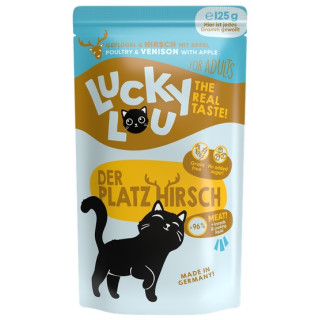 Lucky Lou Lifestage Adult Drób i jeleń saszetka 125g