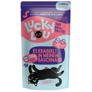 Lucky Lou Lifestage Adult Drób i owady saszetka 125g