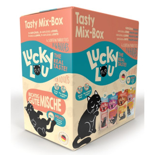 Lucky Lou Lifestage Adult Tasty Mix-Box saszetki 6x125g