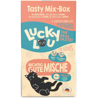 Lucky Lou Lifestage Adult Tasty Mix-Box saszetki 12x125g