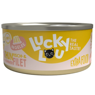 Lucky Lou Extrafood Tuńczyk & Kurczak w galaretce puszka 70g