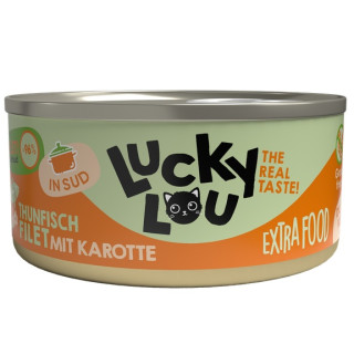 Lucky Lou Extrafood Tuńczyk & Marchewka w bulionie puszka 70g