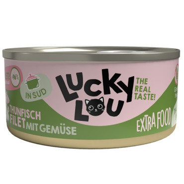 Lucky Lou Extrafood Tuńczyk & Warzywa w bulionie puszka 70g