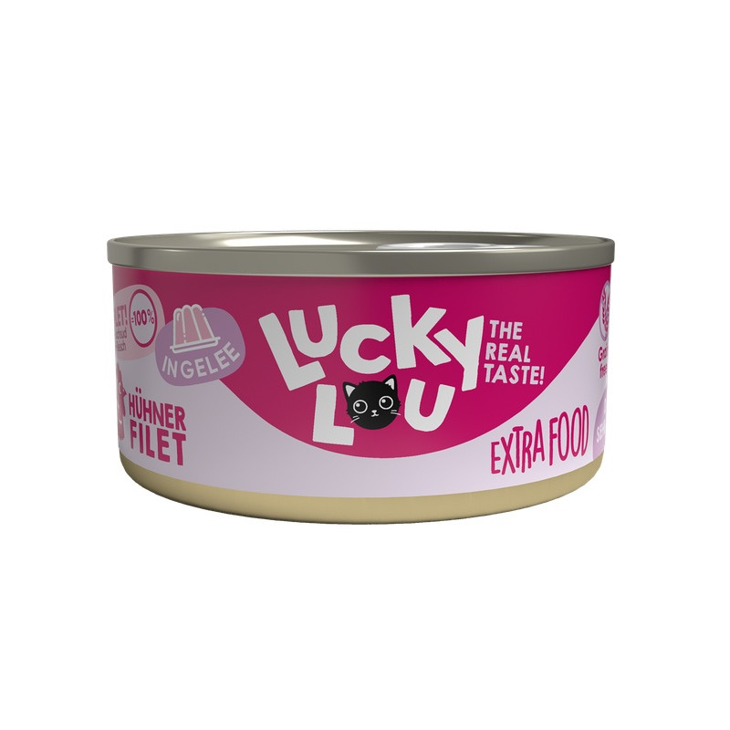 Lucky Lou Extrafood Kurczak w galaretce puszka 70g