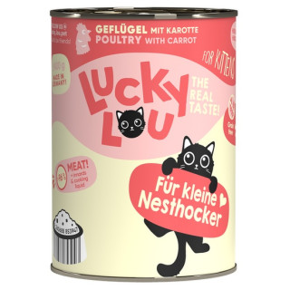 Lucky Lou Lifestage Kitten Drób puszka 400g