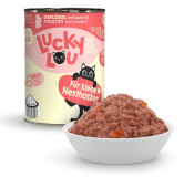 Lucky Lou Lifestage Kitten Drób puszka 400g