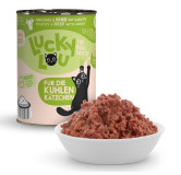 Lucky Lou Lifestage Kitten Drób i wołowina puszka 400g