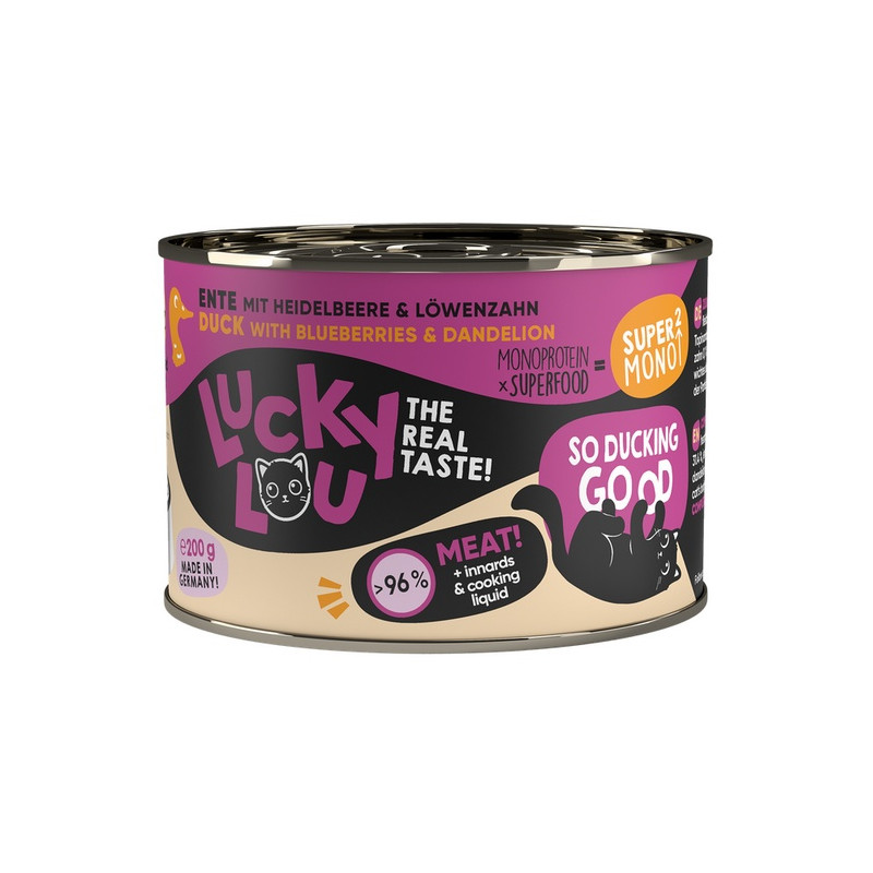 Lucky Lou SuperMono Kaczka puszka 200g