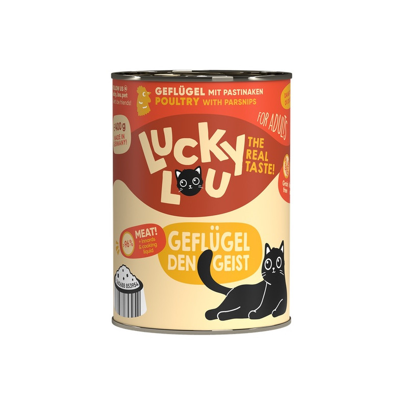 Lucky Lou Lifestage Adult Drób puszka 400g