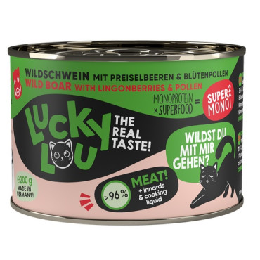 Lucky Lou SuperMono Dzik puszka 200g