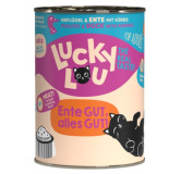 Lucky Lou Lifestage Adult Drób i kaczka puszka 400g