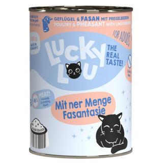 Lucky Lou Lifestage Adult Drób i bażant puszka 400g