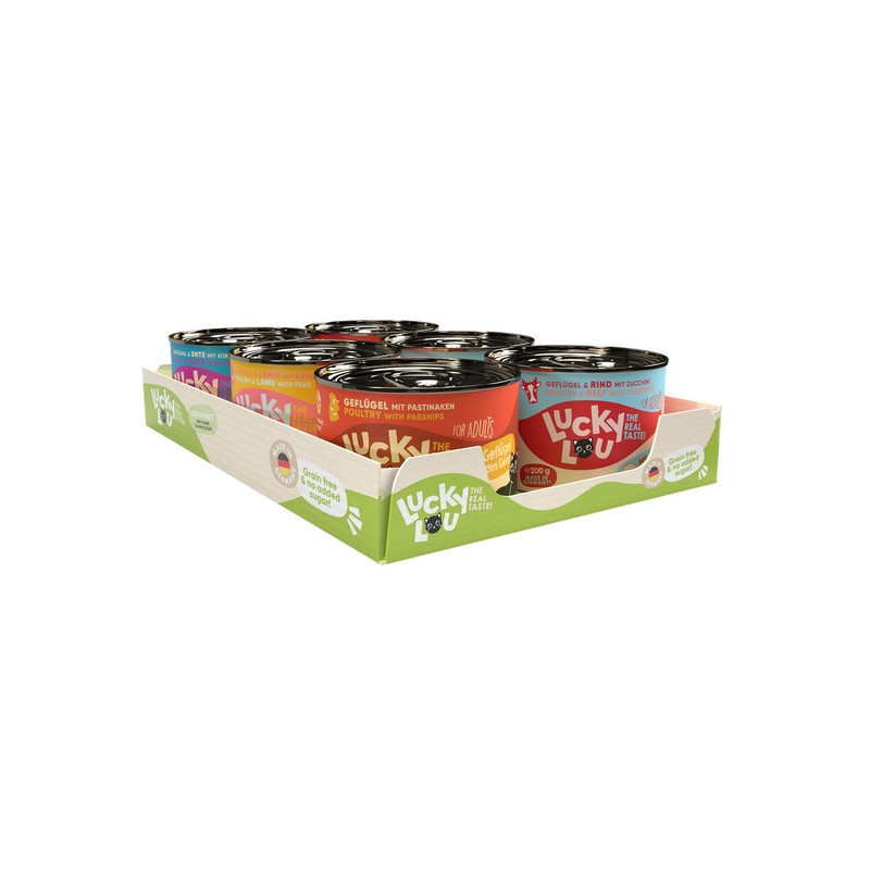 Lucky Lou Lifestage Adult Tasty Mix Multipack puszki 6x200g