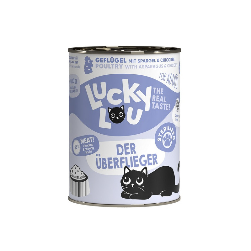 Lucky Lou Lifestage Sterilized Drób puszka 400g