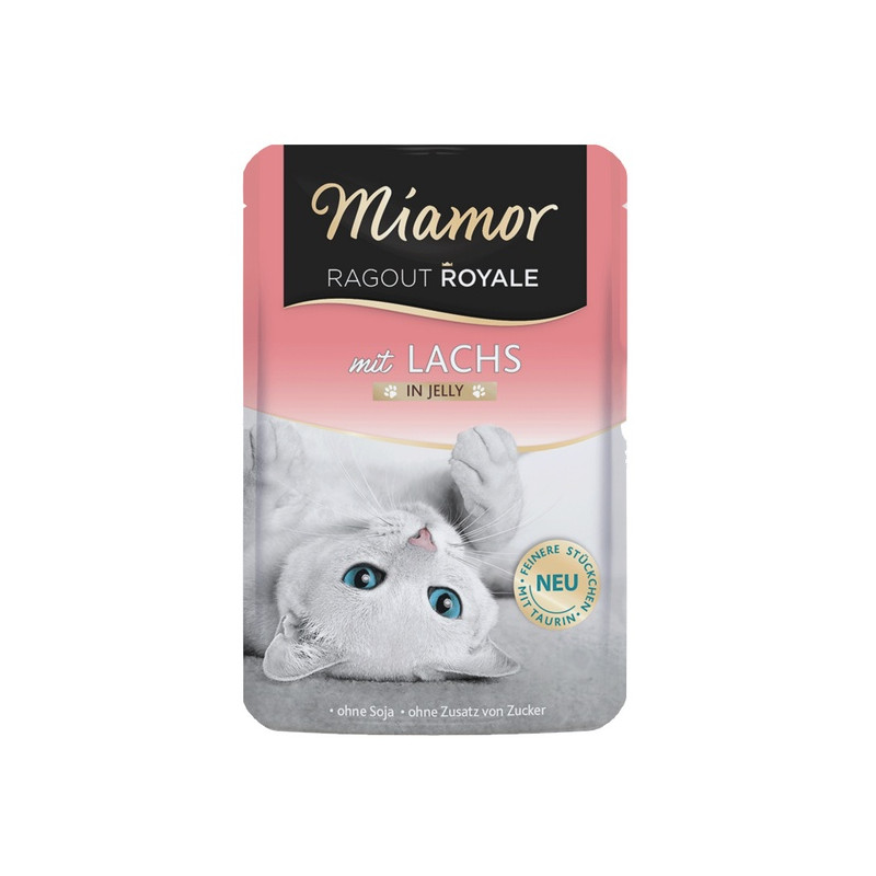 Miamor Ragout Royale z Łososiem w galaretce saszetka 100g