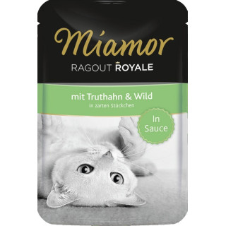 Miamor Ragout Royale z Indykiem i Dziczyzną w sosie saszetka 100g